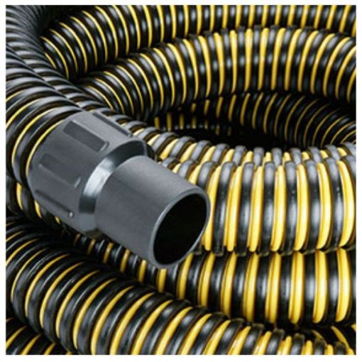 Picture of 2" (51mm) VSM Vaccum Cleaner Hose - Yellow - EVA Flexible Material (25mt Coil) 