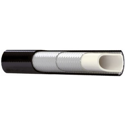 Picture of 1/4" (6mm) ID X 12.2mm OD FLEXOR 7 Polyester Thermoplastic Hydraulic Hose SAE 100 R7 – EN 855 R7 -40°C +100°C 210bar WP 840bar BP 8G1LA