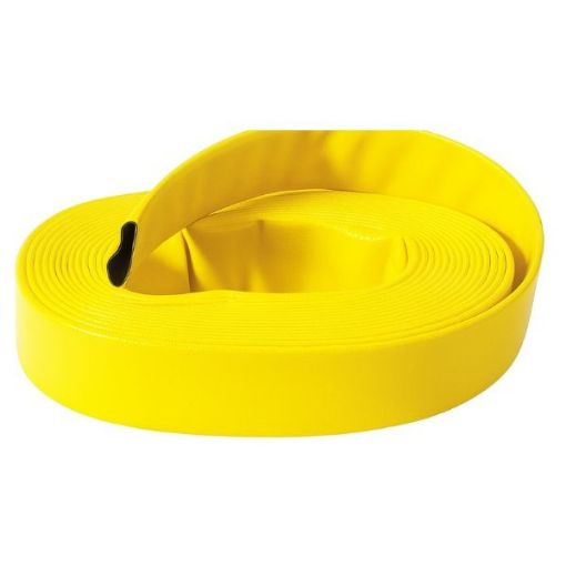 Picture of PVC Layflat Hose (100mt Coil) Yellow