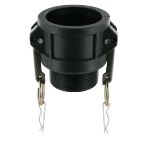 Picture of 2” (51mm) Female Cam x 2” BSP Male Thread - Part B - Polypropylene 