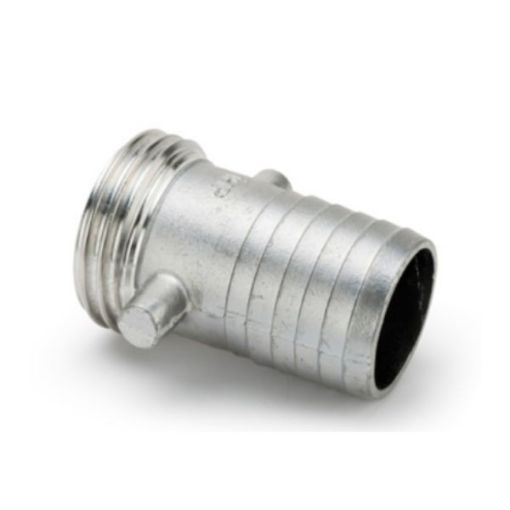 Picture of 4" (102mm) URT Male Plain Fire Industry Hose Coupler/Adaptor - Aluminium