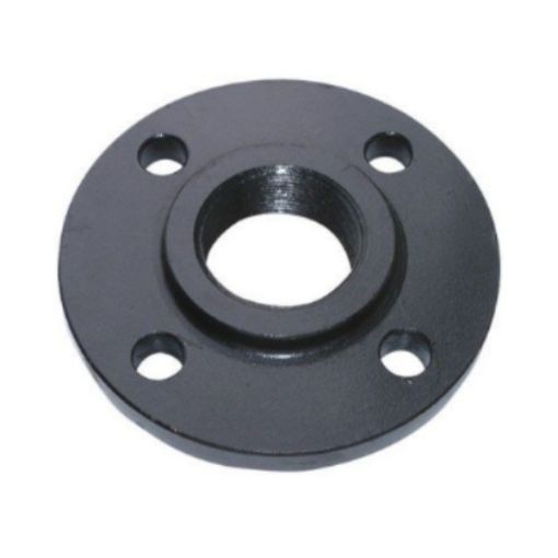 Picture of 4" BSP Female - Black Steel - PN16 - Screwed Flange