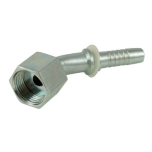 Picture of ORFS Inserts 1/2" Hose Tail to 13/16" 45° ORFS Female Medium Drop 